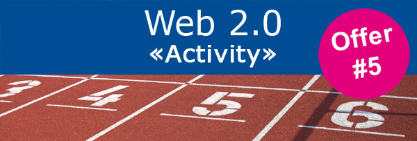 Angebot Web 2.0 Activity