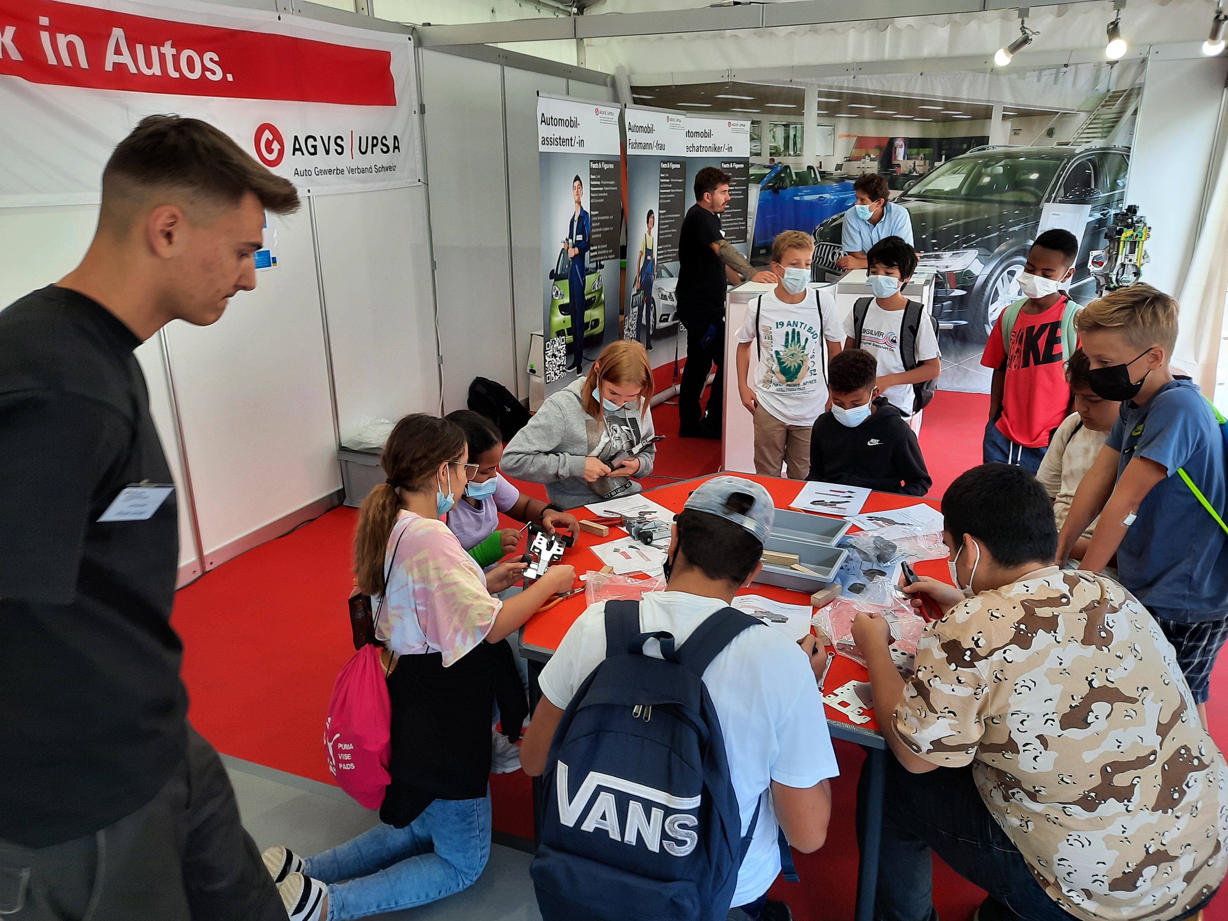 AGVS-Stand an der AB'21 in Wettingen