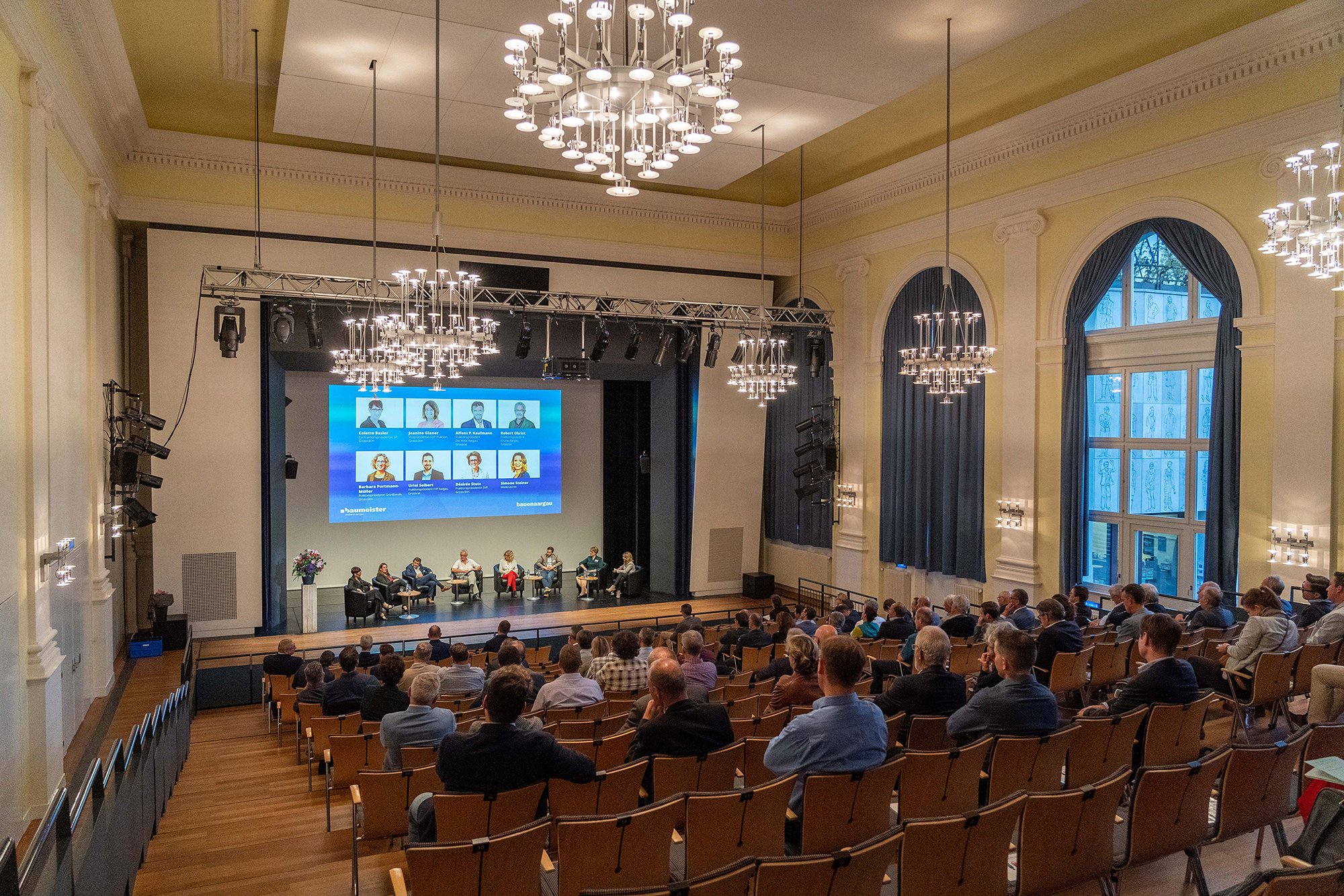 Baumeister Verband Aargau - Baupolit-Talk 2021