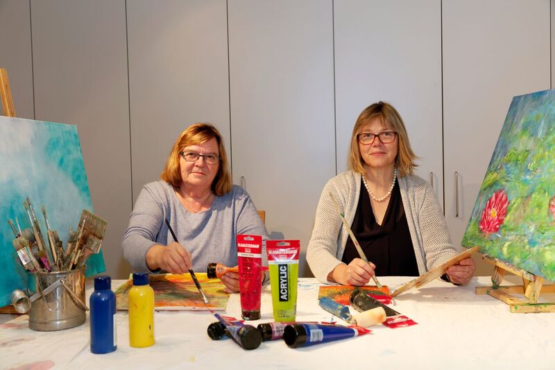 Heidi Nyffeler und Sonja Willener