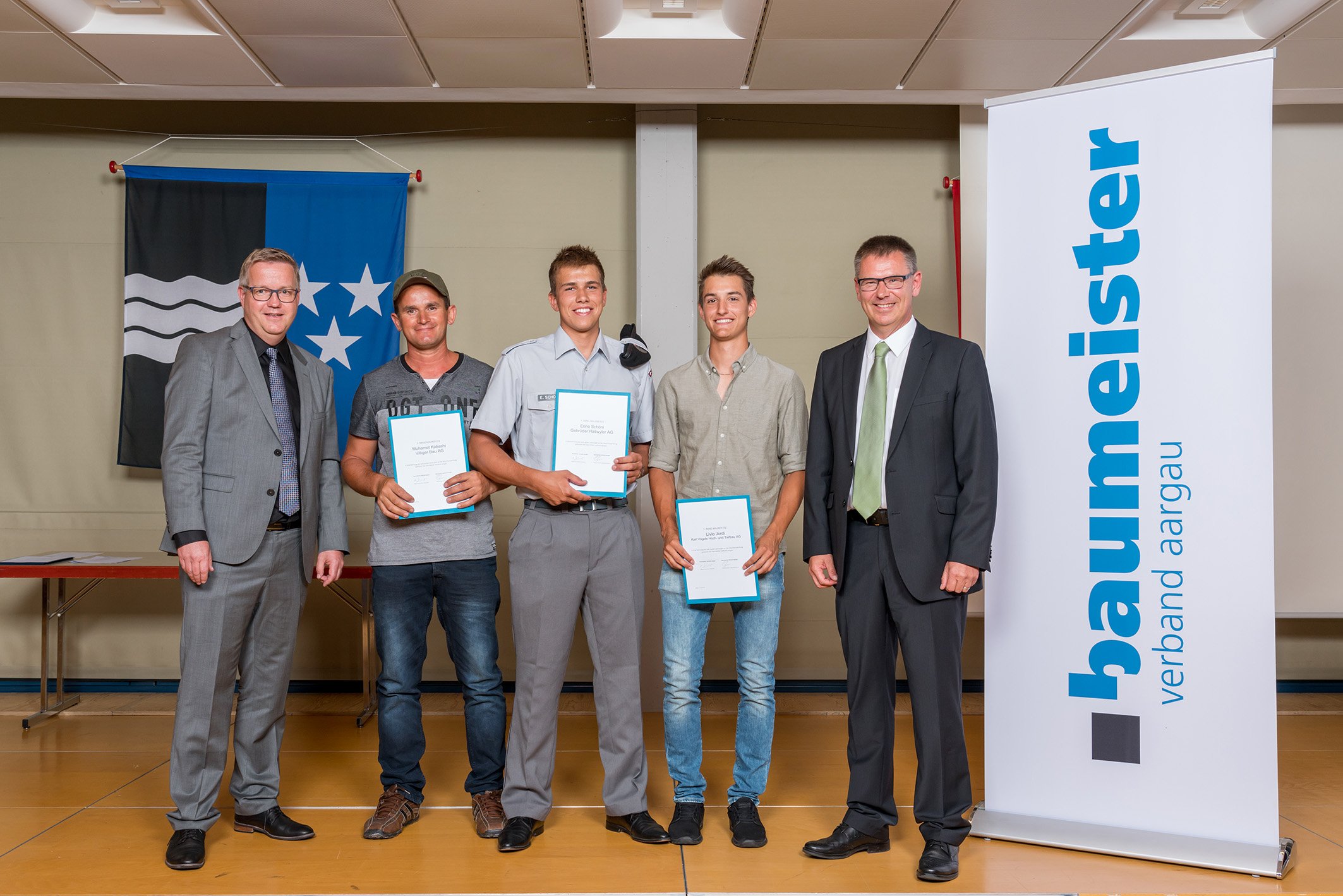 Baumeister Verband Aargau - Diplomfeier 2019