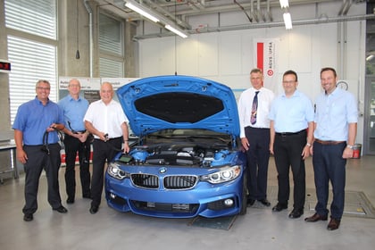 BMW Übergabe an AGVS