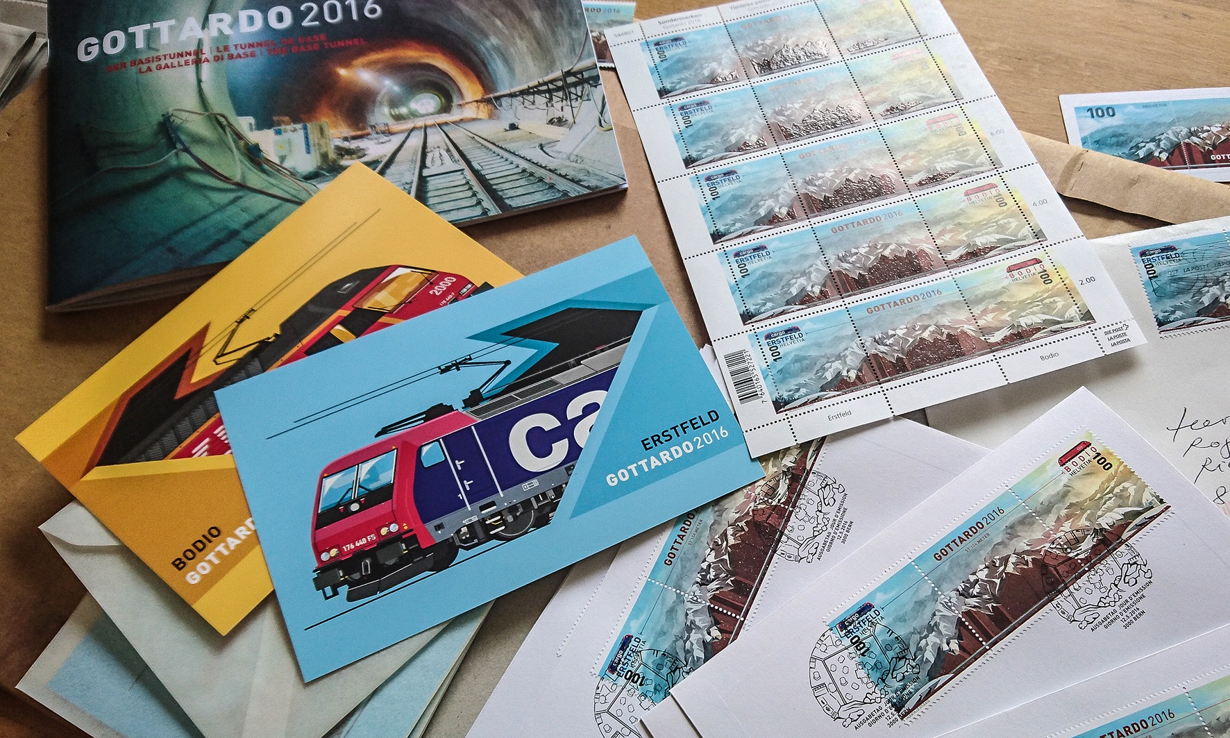 für die Post, alle Anwendungen rund um Marke